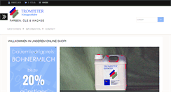 Desktop Screenshot of bohnermilch.de